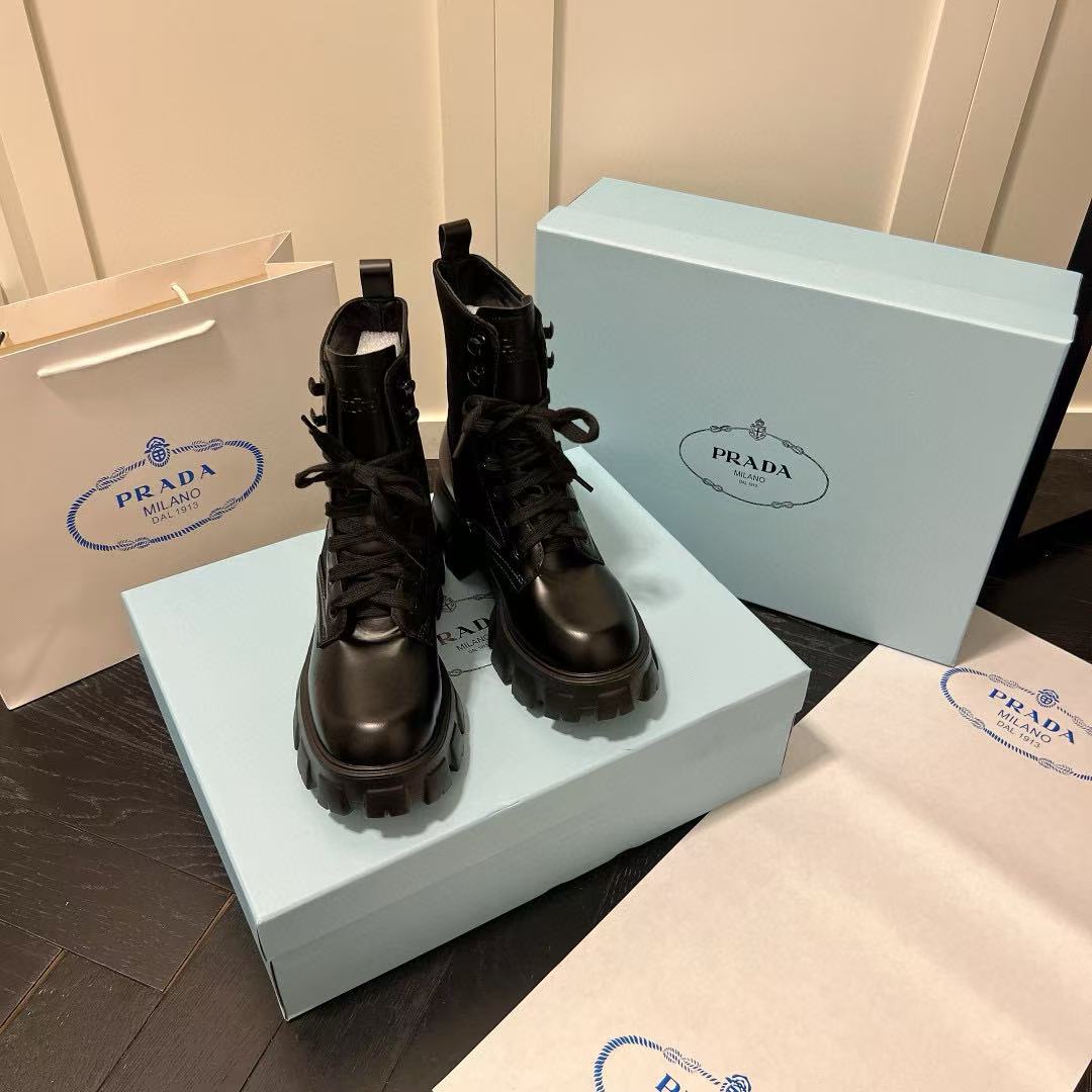 PR4DA トライアングルロゴ レースアップ マーティンブーツ【50％割引+送料無料】