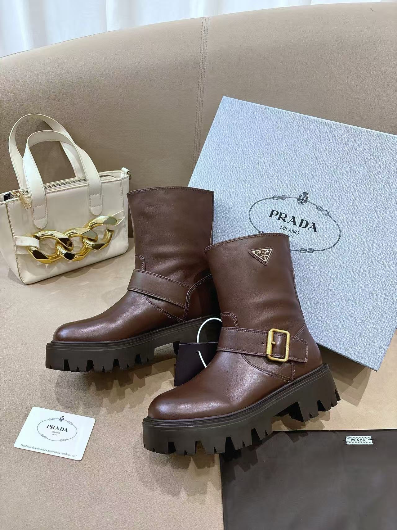 PR4DA 高品質レザーアンクルブーツ【50％割引+送料無料】