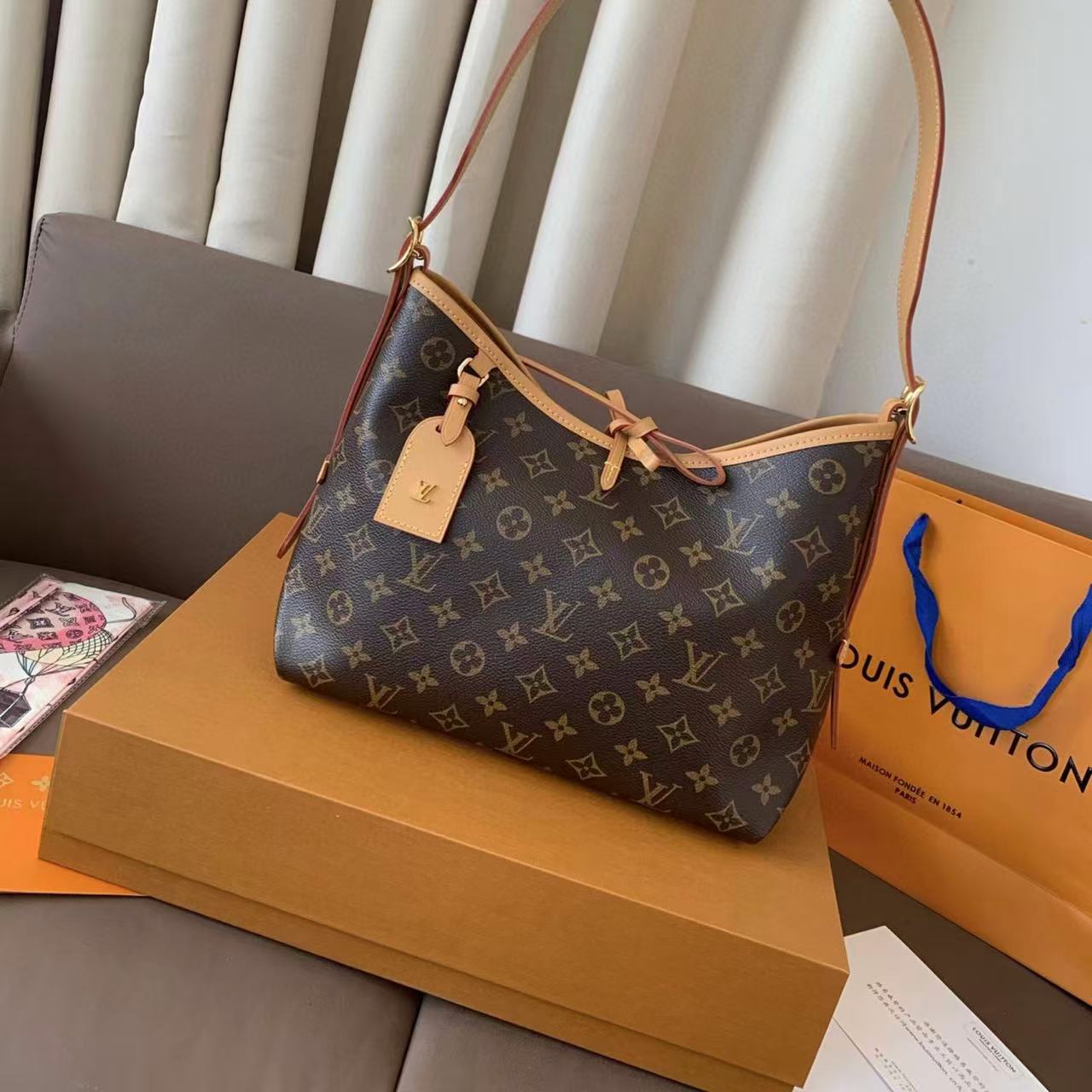 LV carryall脇下バッグ【50％割引+送料無料】