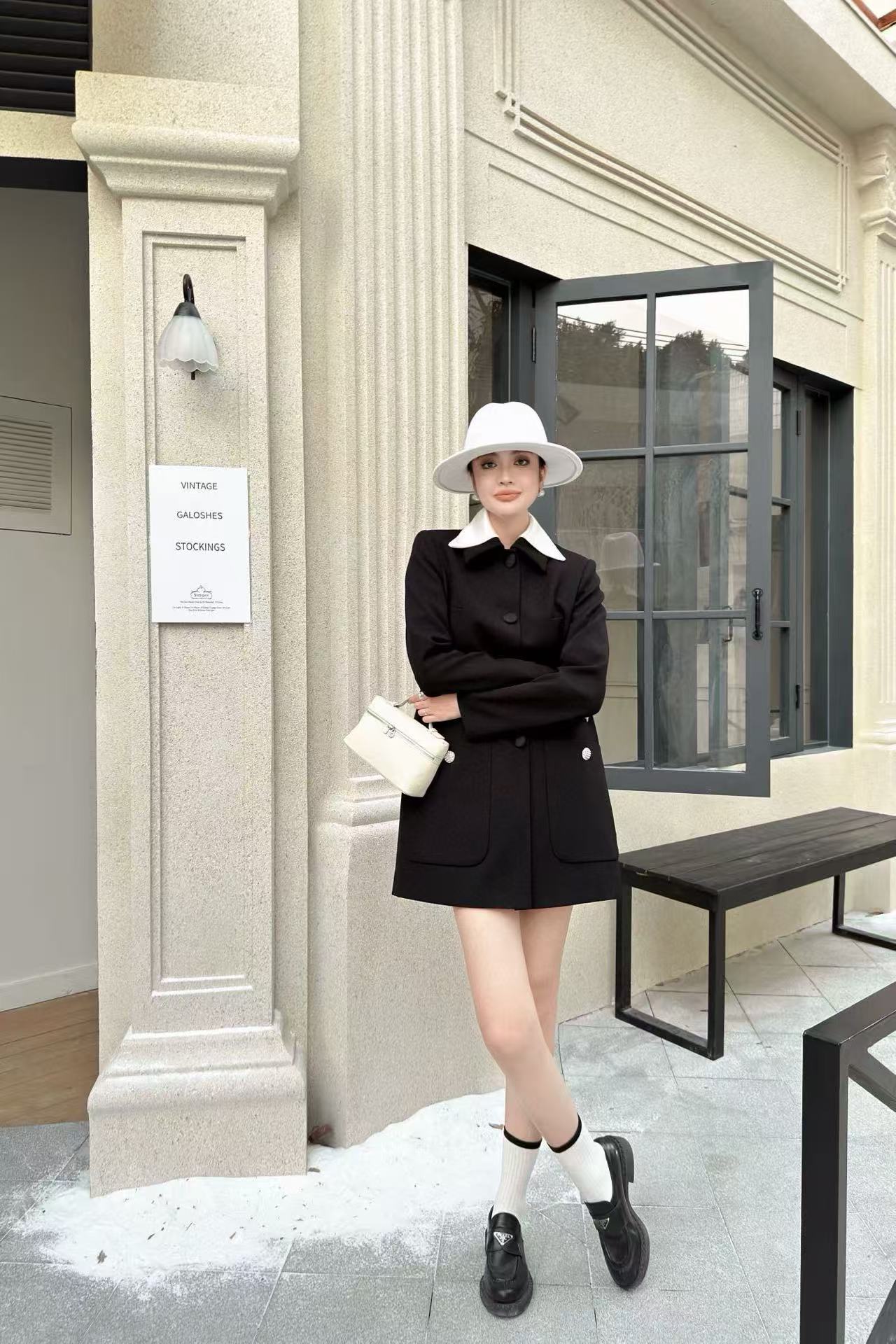 PR4DAラペルシンプルジャケット【50％割引+送料無料】