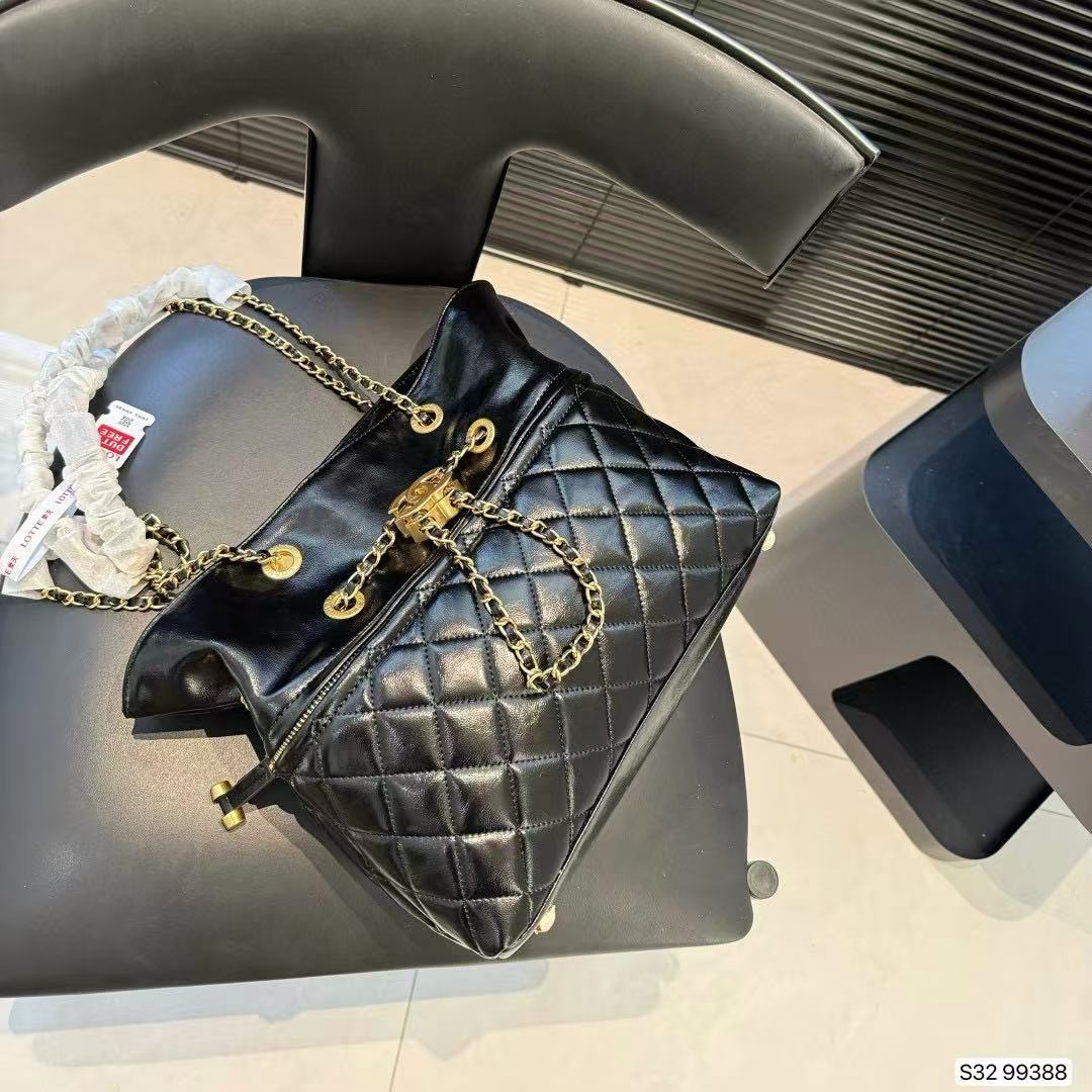 CHANE1 ドローストリングトートショルダーバッグ【50％割引+送料無料】