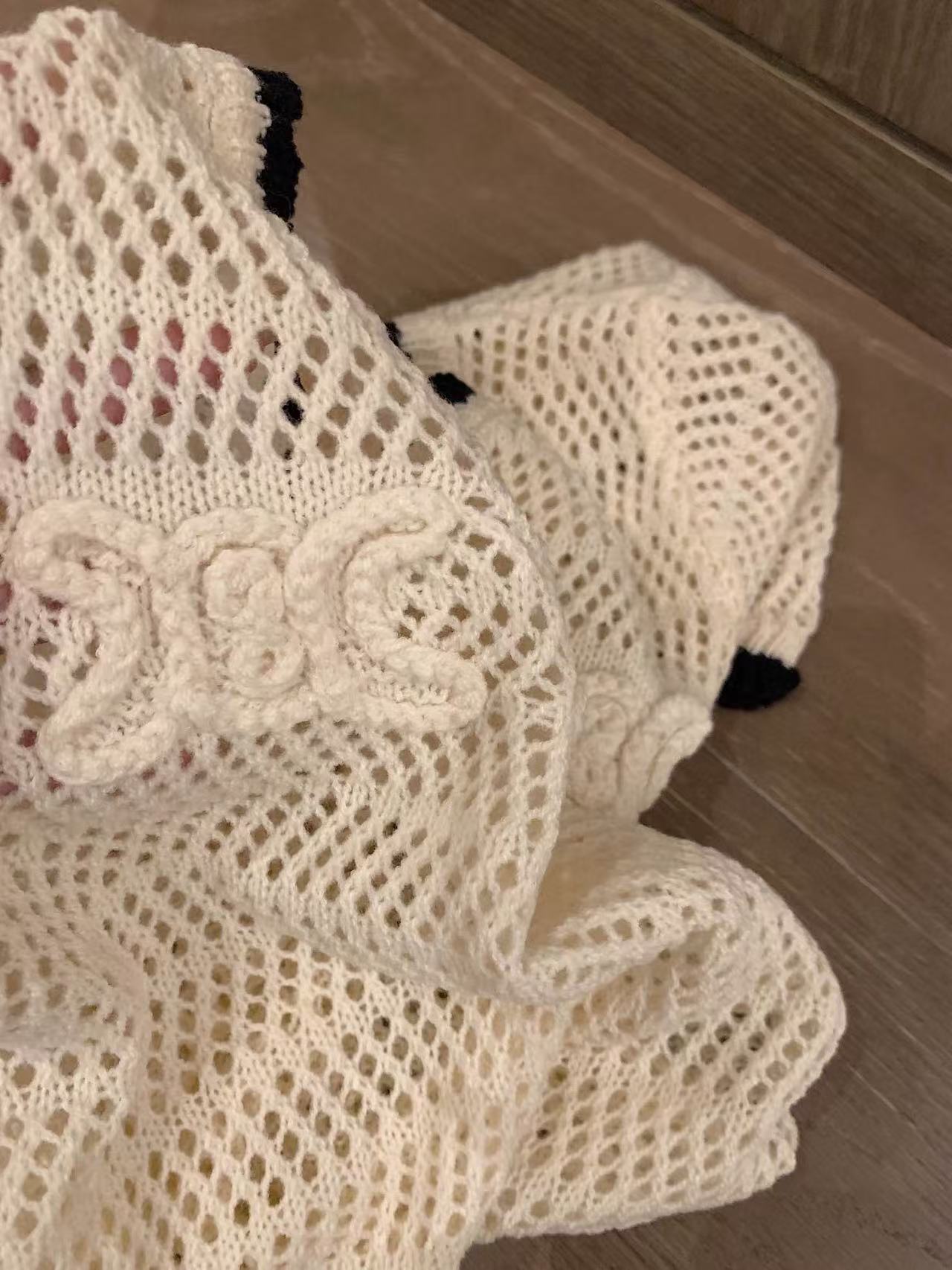 CEL1NE 凱旋門中空セーター【50%割引+送料無料】