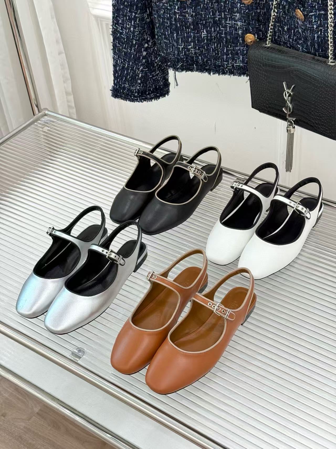 HERME5 高級レザーフラットサンダル【50％割引+送料無料】