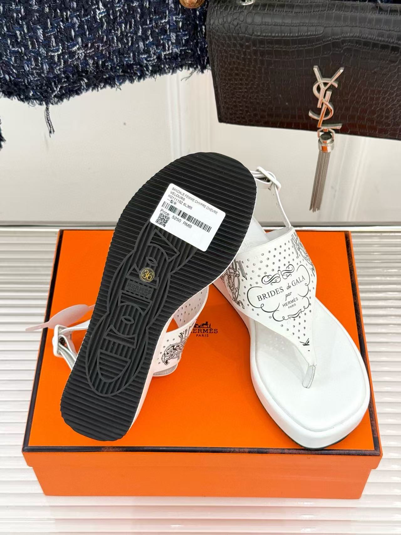 HERME5高品質プラットフォームサンダル【50％割引+送料無料】