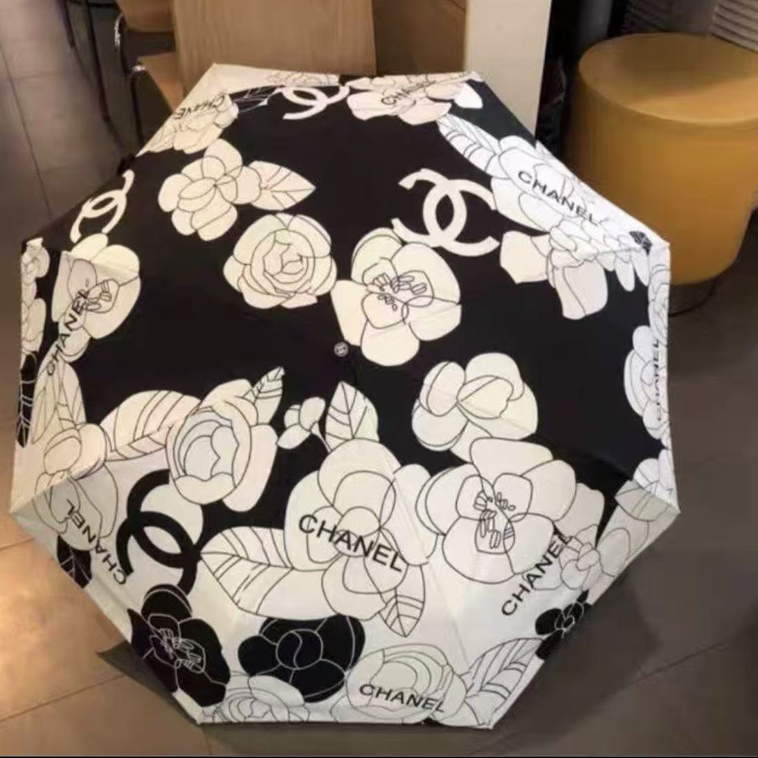 CHANE1 カメリア折りたたみ傘【50％割引+送料無料】