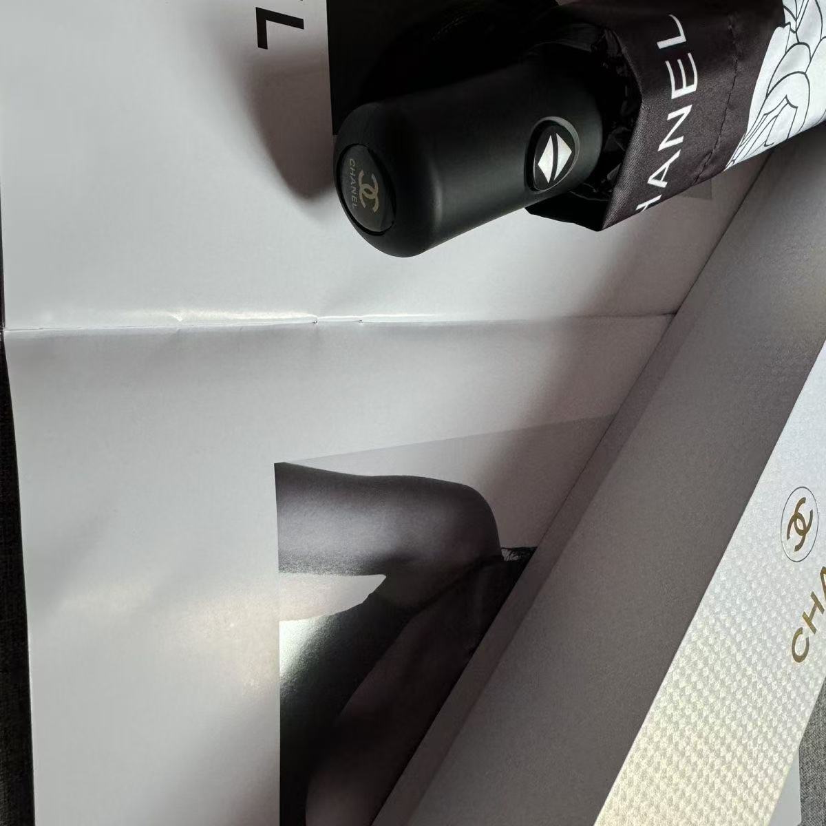 CHANE1 カメリア折りたたみ傘【50％割引+送料無料】