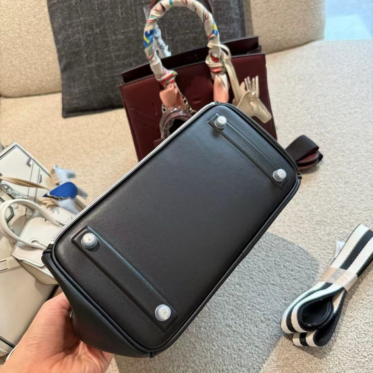 HERME5 高品質ペイントハンドバッグ【50％割引+送料無料】