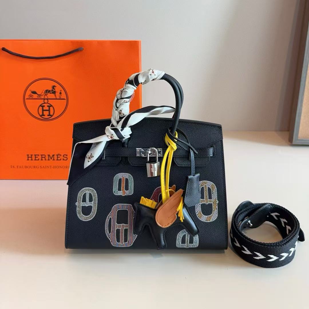 HERME5高品質birkin手描きのハンドバッグ【50％割引+送料無料】
