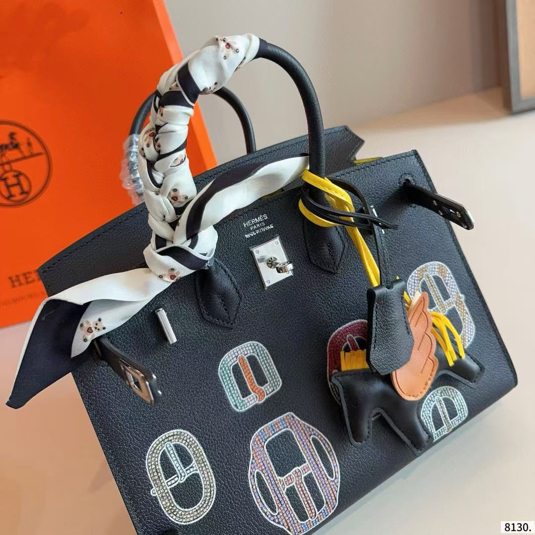 HERME5高品質birkin手描きのハンドバッグ【50％割引+送料無料】