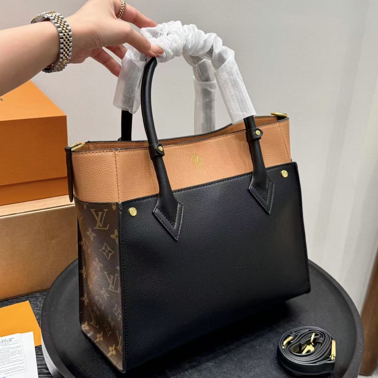 LV ON mysideハンドバッグ【50％割引+送料無料】