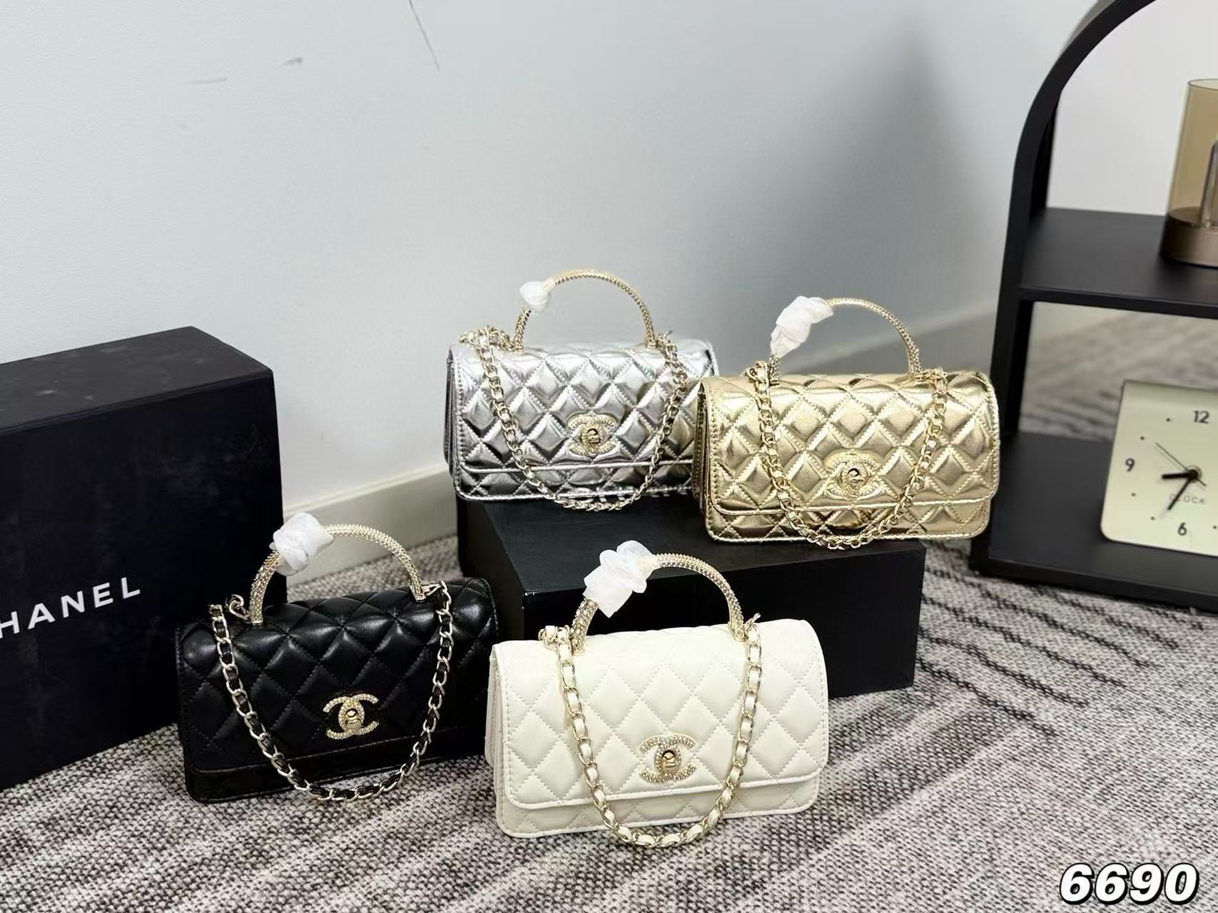 CHANE1 チェーンショルダーバッグ【50％割引+送料無料】