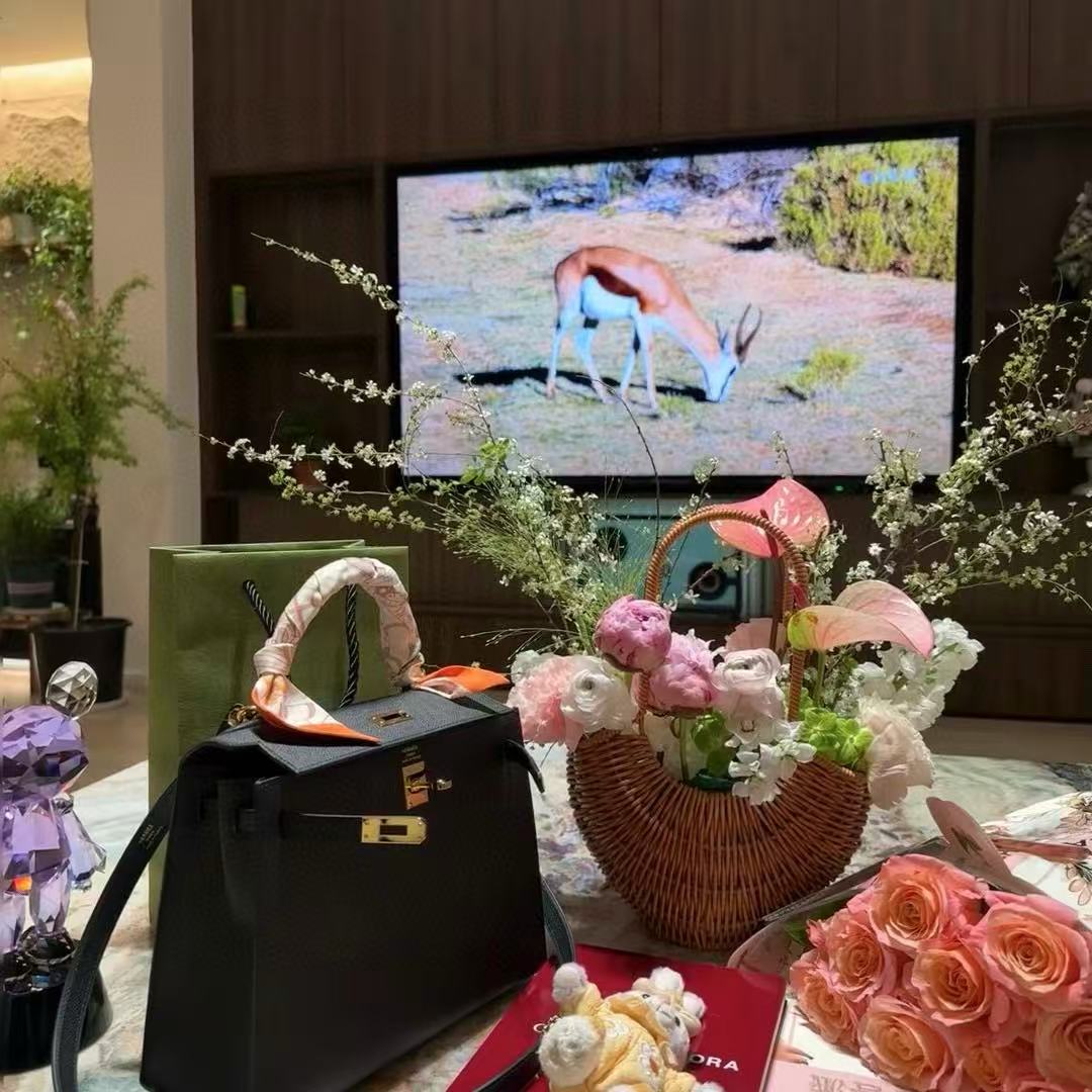 HERME5 Kelly牛革ハンドバッグ【50％割引+送料無料】