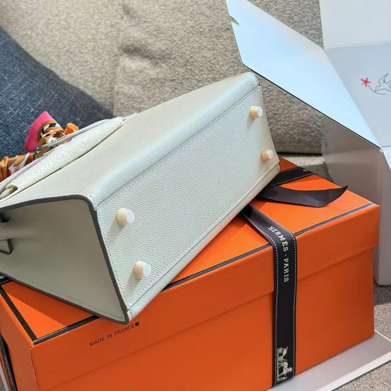 HERME5 Kelly牛革ハンドバッグ【50％割引+送料無料】