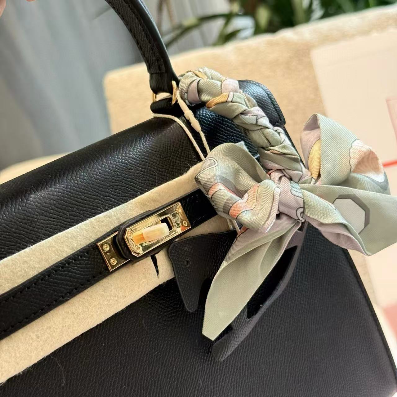 HERME5 Kelly牛革ハンドバッグ【50％割引+送料無料】