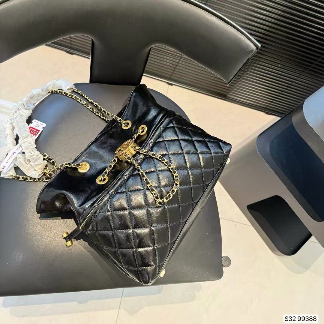 CHANE1 ドローストリングショルダーバッグ【50％割引+送料無料】