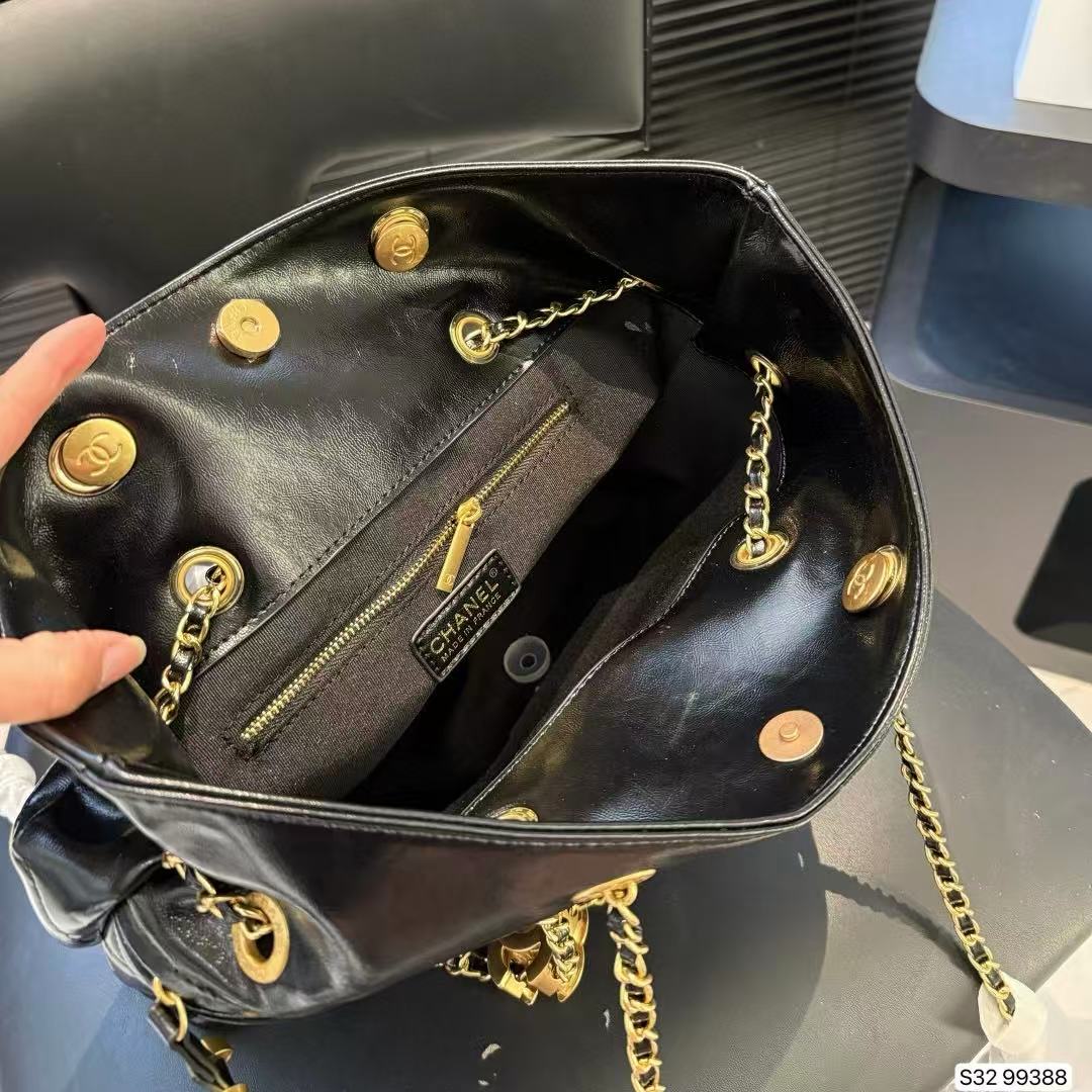 CHANE1 ドローストリングショルダーバッグ【50％割引+送料無料】