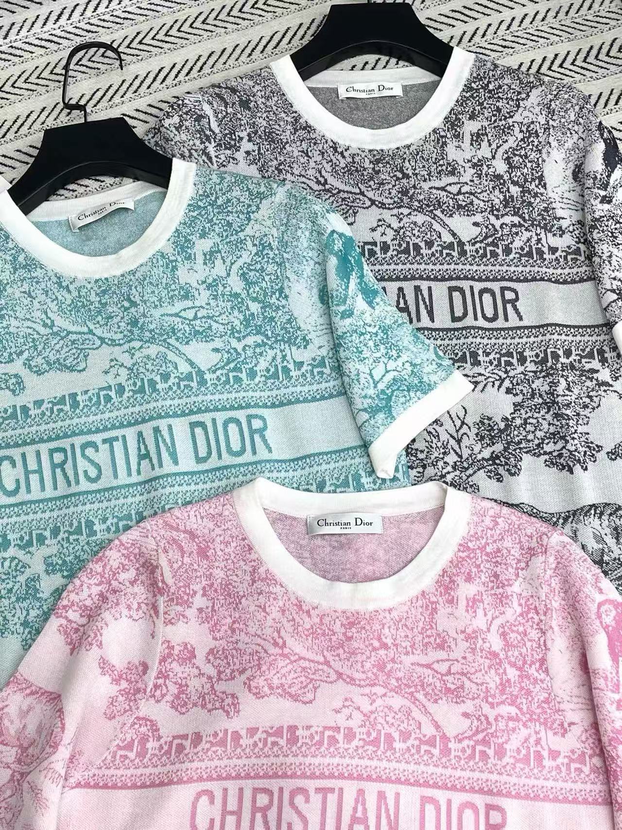 DI0R ジャカードアニマル テンセル レタートップ【50%割引+送料無料】