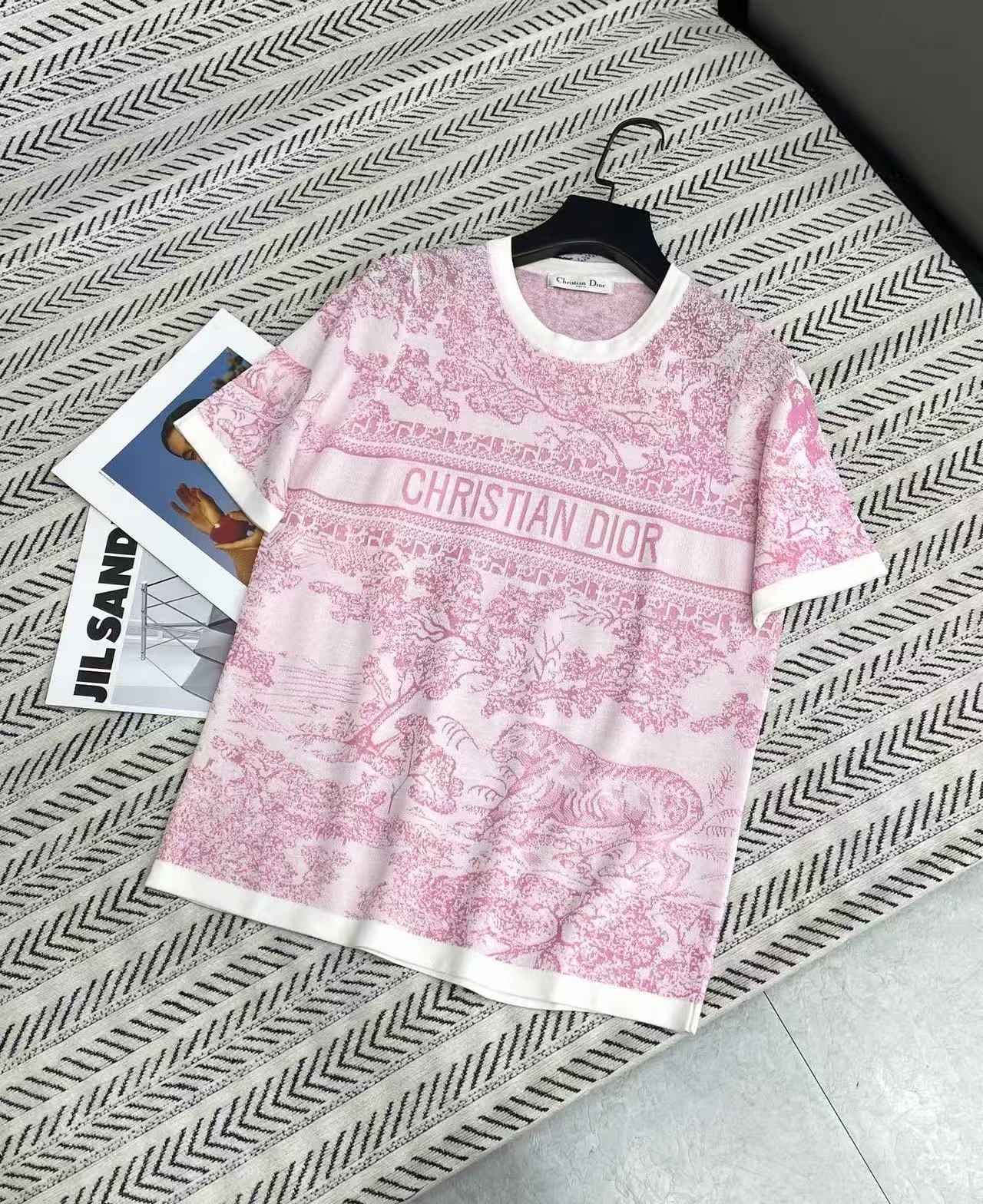 DI0R ジャカードアニマル テンセル レタートップ【50%割引+送料無料】