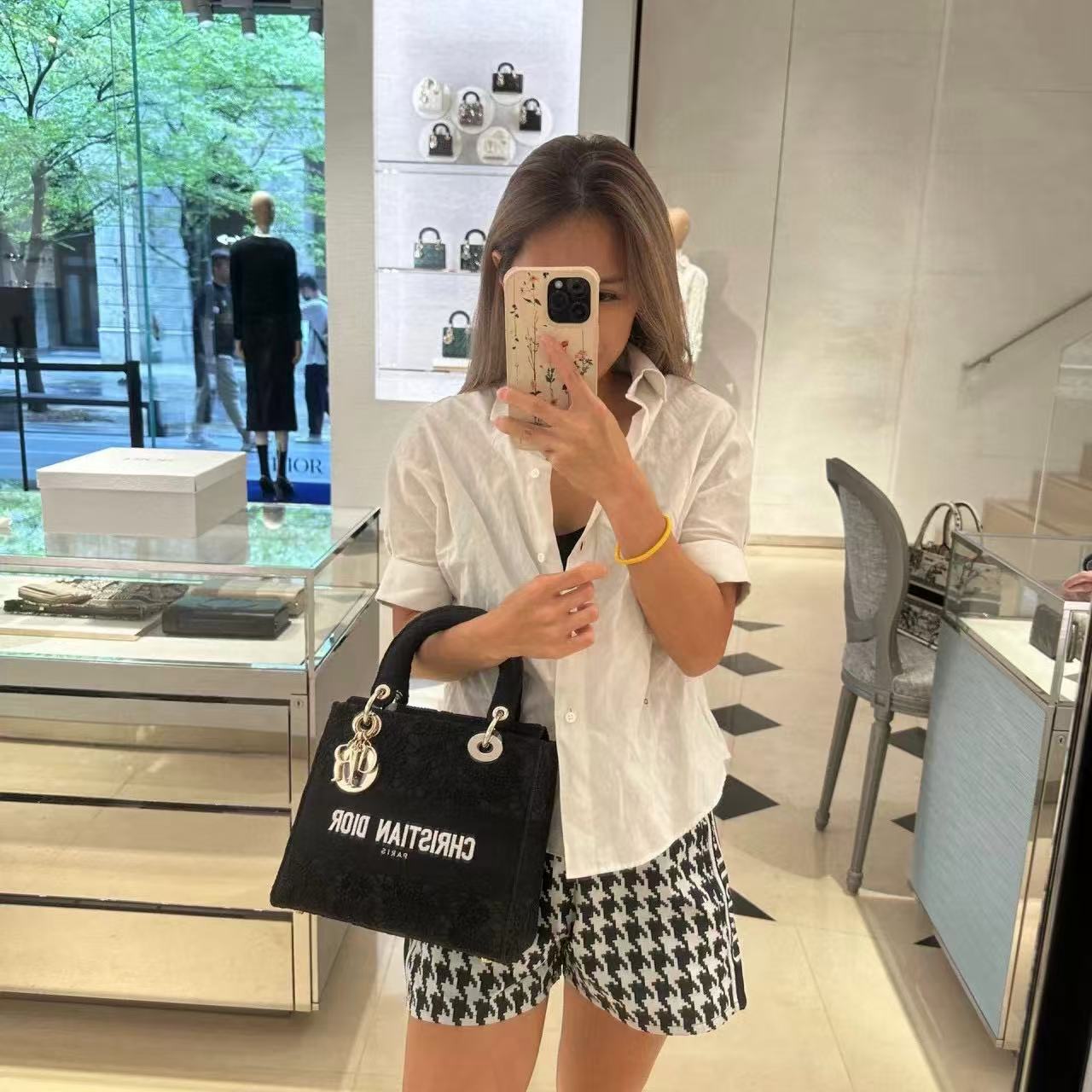 DI0R Ladyバタフライハンドバッグ【50％割引+送料無料】