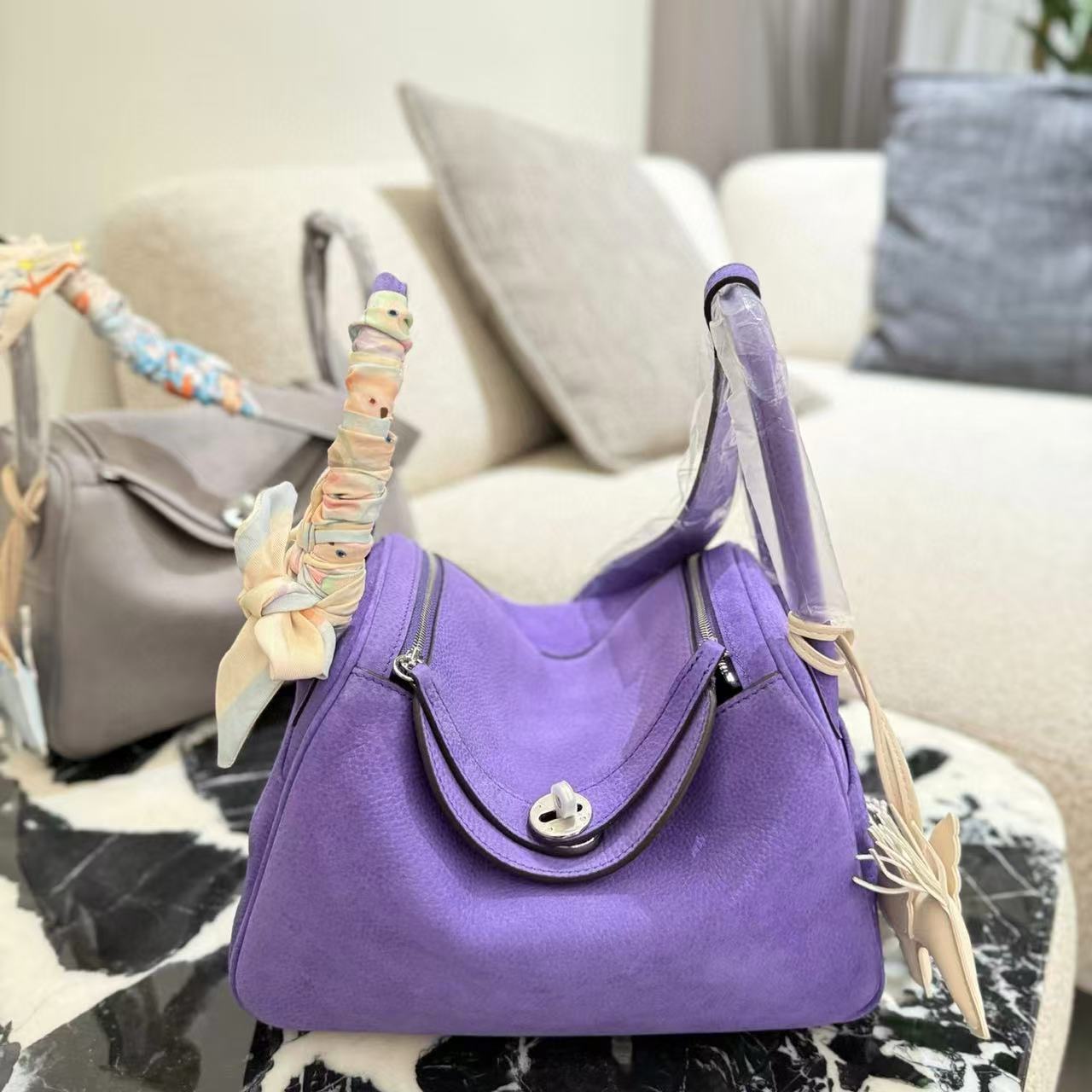 HERME5 lindy鹿革ショルダーバッグ【50％割引+送料無料】