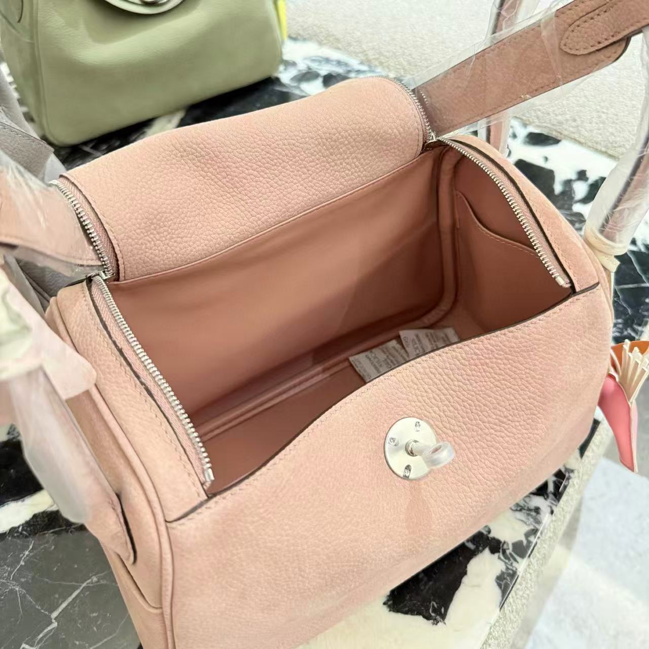 HERME5 lindy鹿革ショルダーバッグ【50％割引+送料無料】