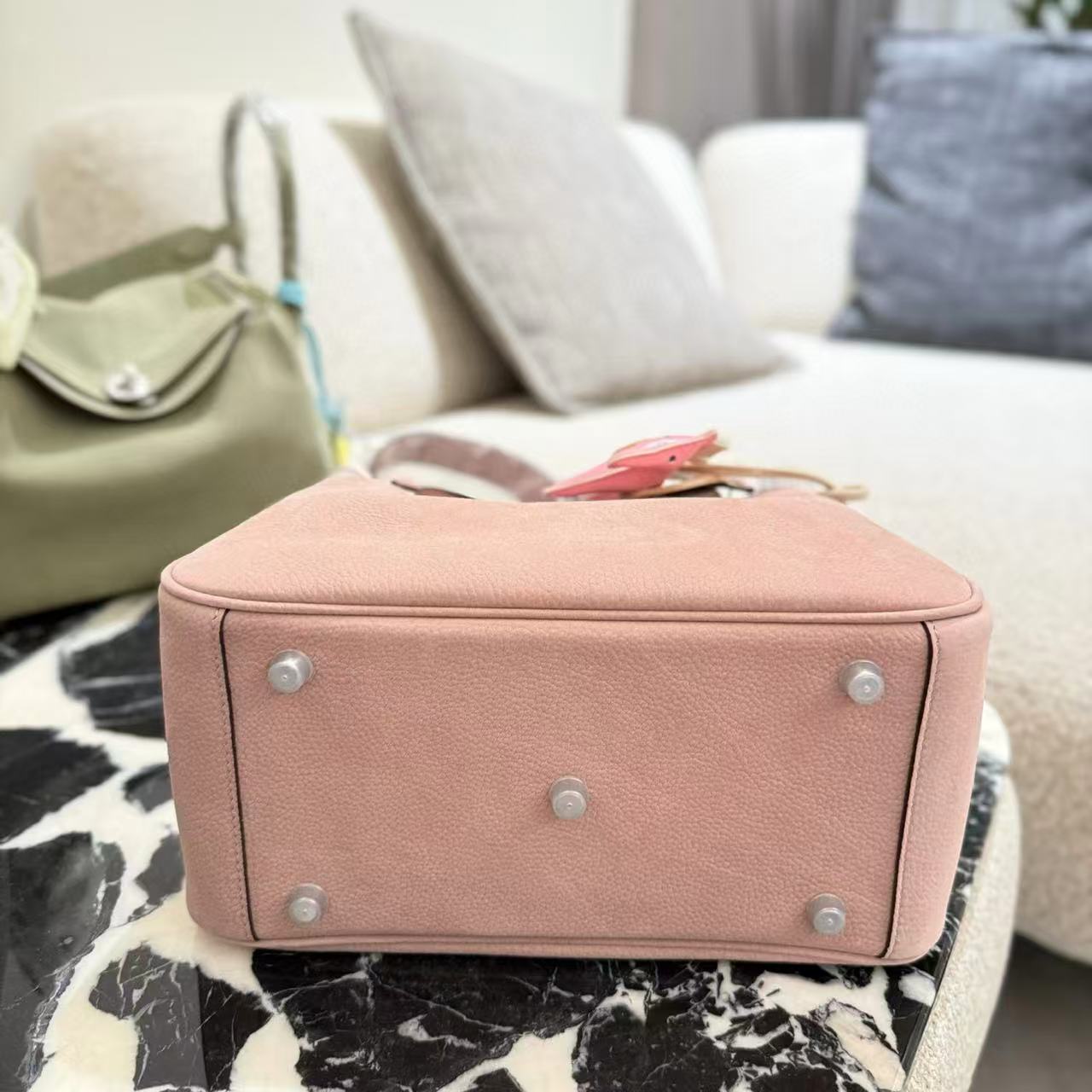 HERME5 lindy鹿革ショルダーバッグ【50％割引+送料無料】