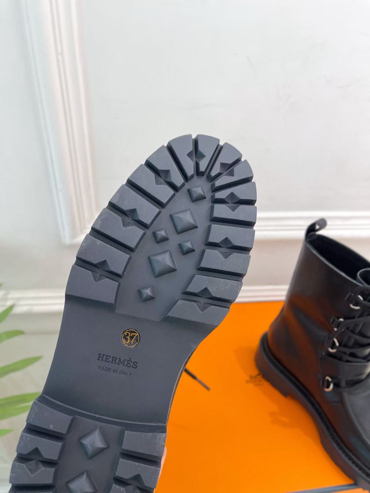 HERME5 高品質秋冬レザーアンクルブーツ【50％割引+送料無料】