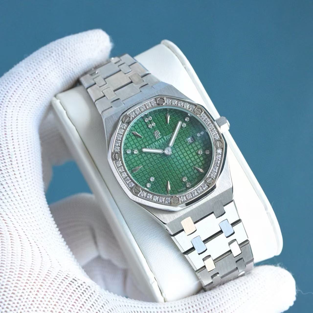 Audemarsp1gueスチールストラップダイヤモンドレディース腕時計【50％割引+送料無料】
