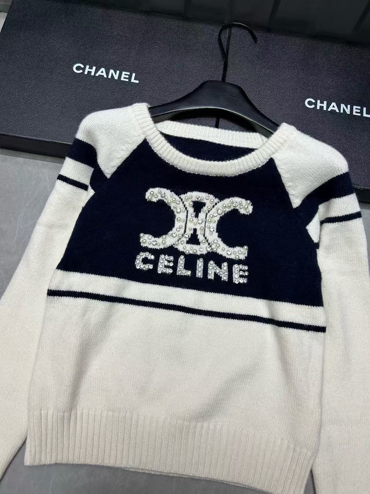 CEL1NE 凱旋門パールセーター【50％割引+送料無料】