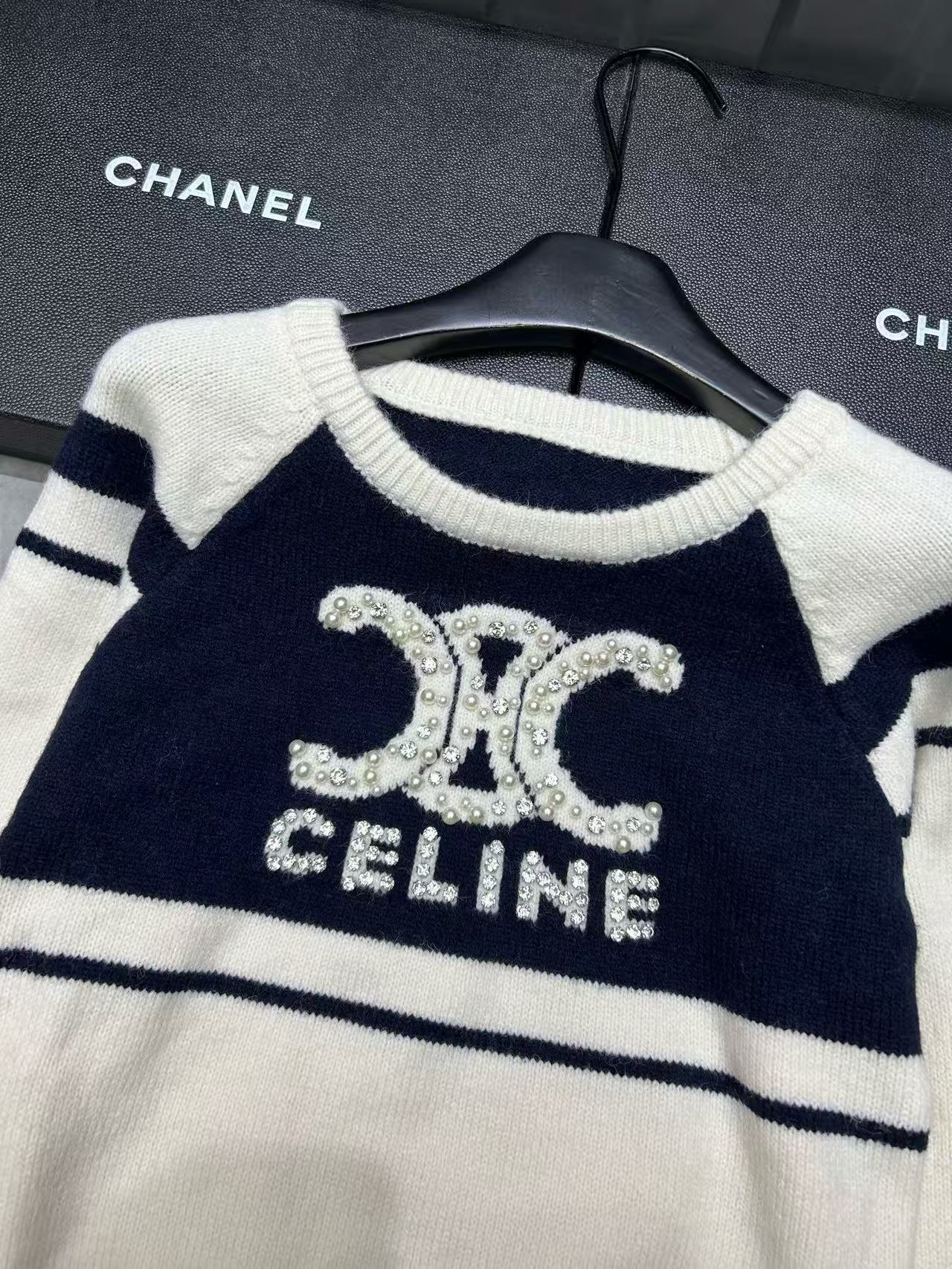 CEL1NE 凱旋門パールセーター【50％割引+送料無料】