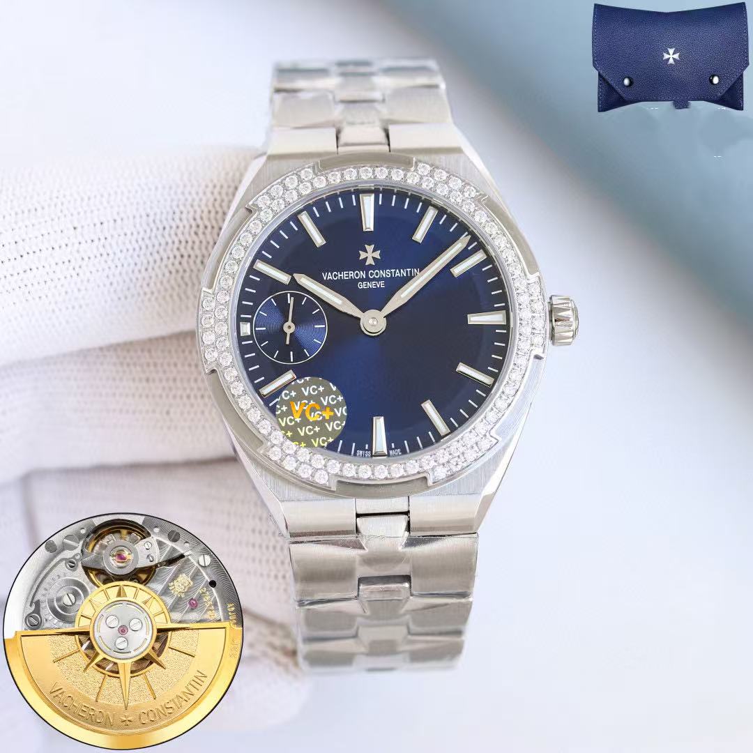 Vacher0n C0nstanin高品質のダイヤモンドスチールウォッチ【50％割引+送料無料】