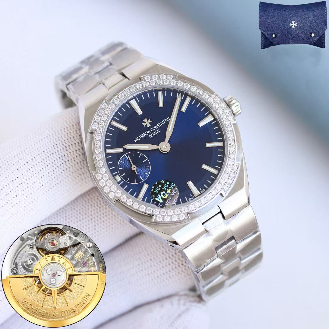 Vacher0n C0nstanin高品質のダイヤモンドスチールウォッチ【50％割引+送料無料】