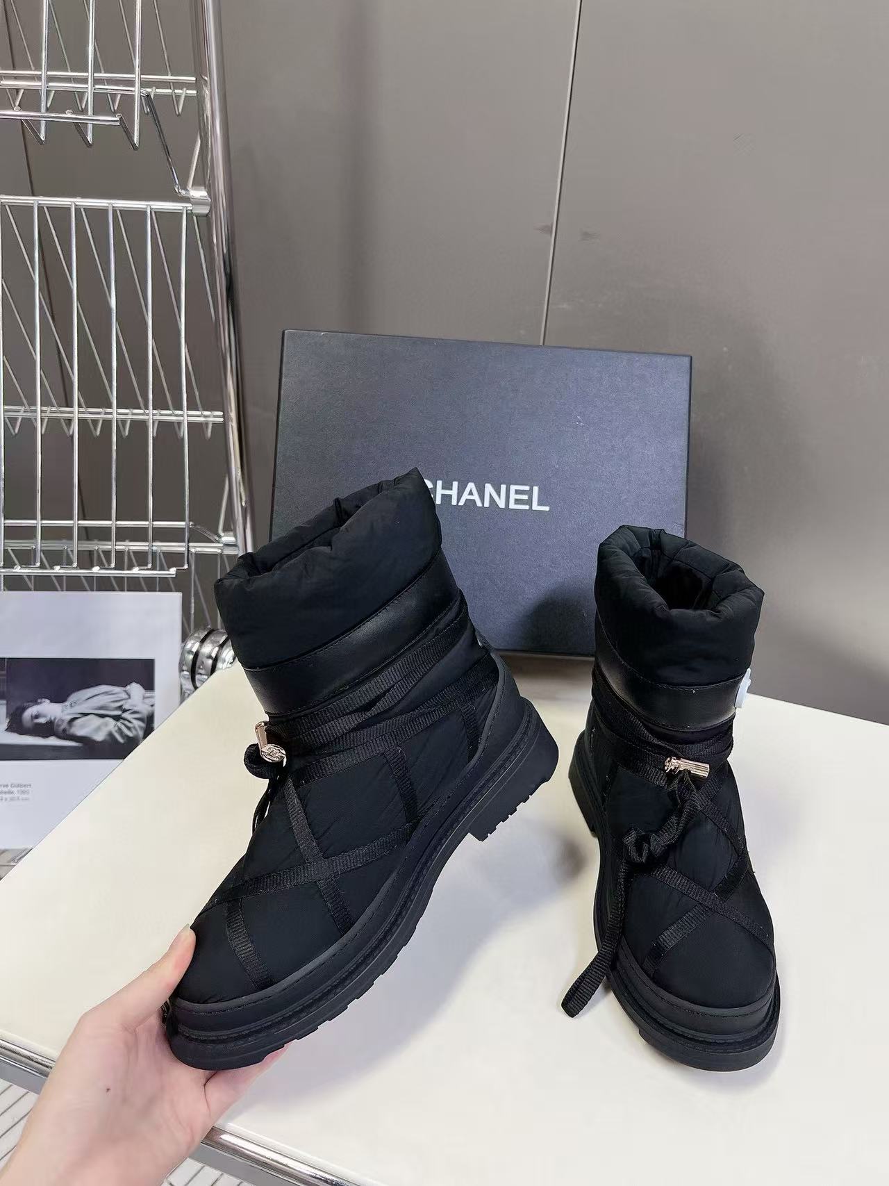 CHANE1 高品質スノーブーツ【50%割引+送料無料】