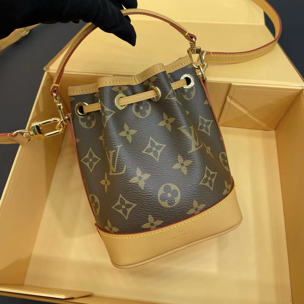 LVプリントバケットバッグ【50%割引+送料無料】