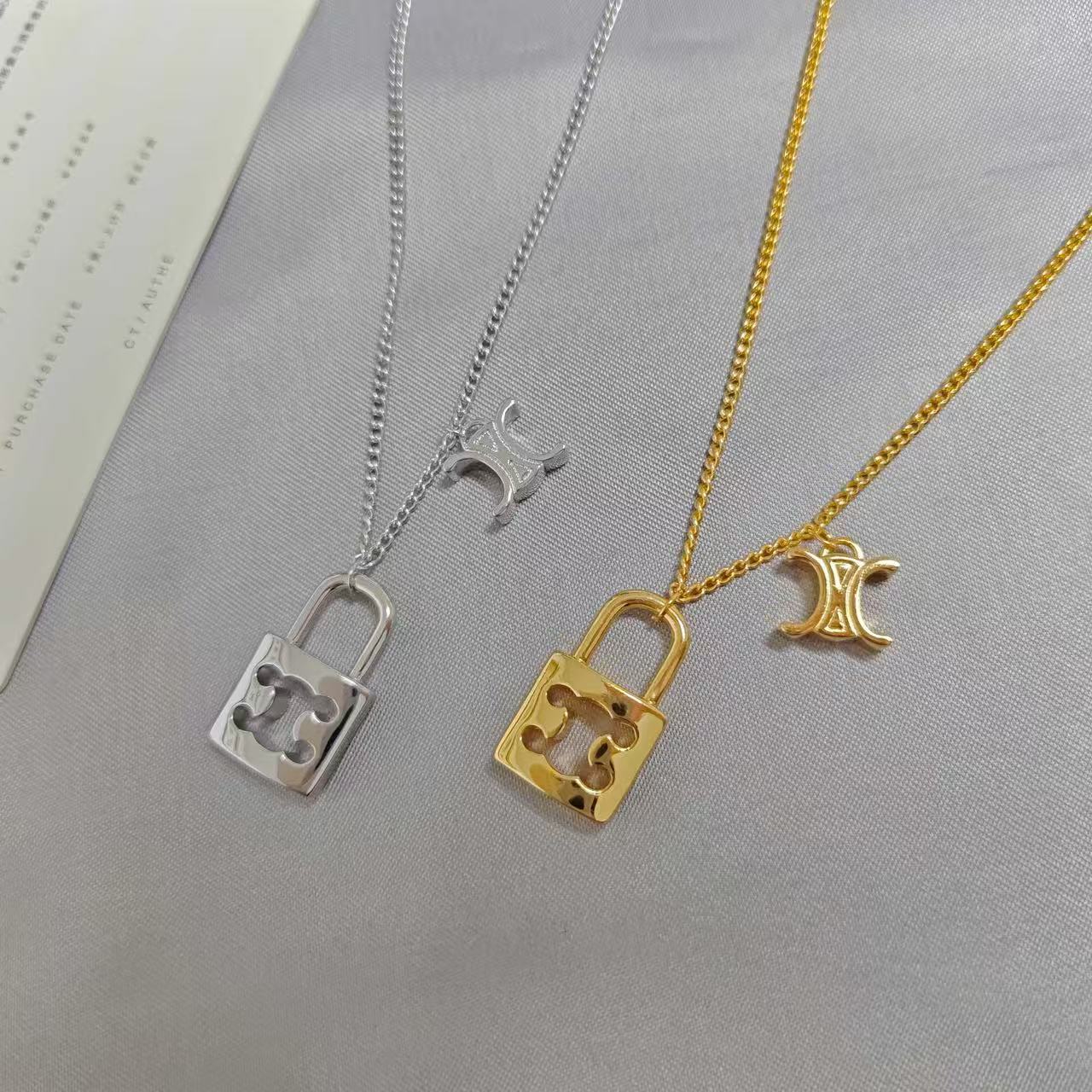 CEL1NE 凱旋門中空ネックレス【50％割引+送料無料】