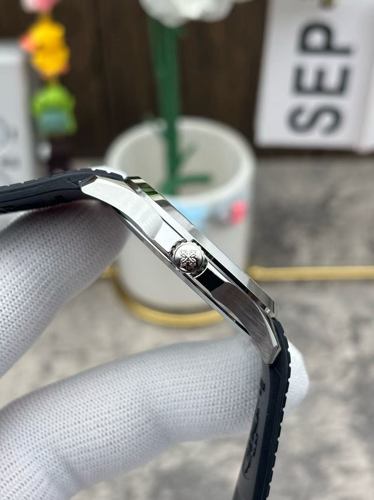 PATEK PH1LIPPEブラックダイヤルのグレネードレディースウォッチ【50%割引+送料無料】