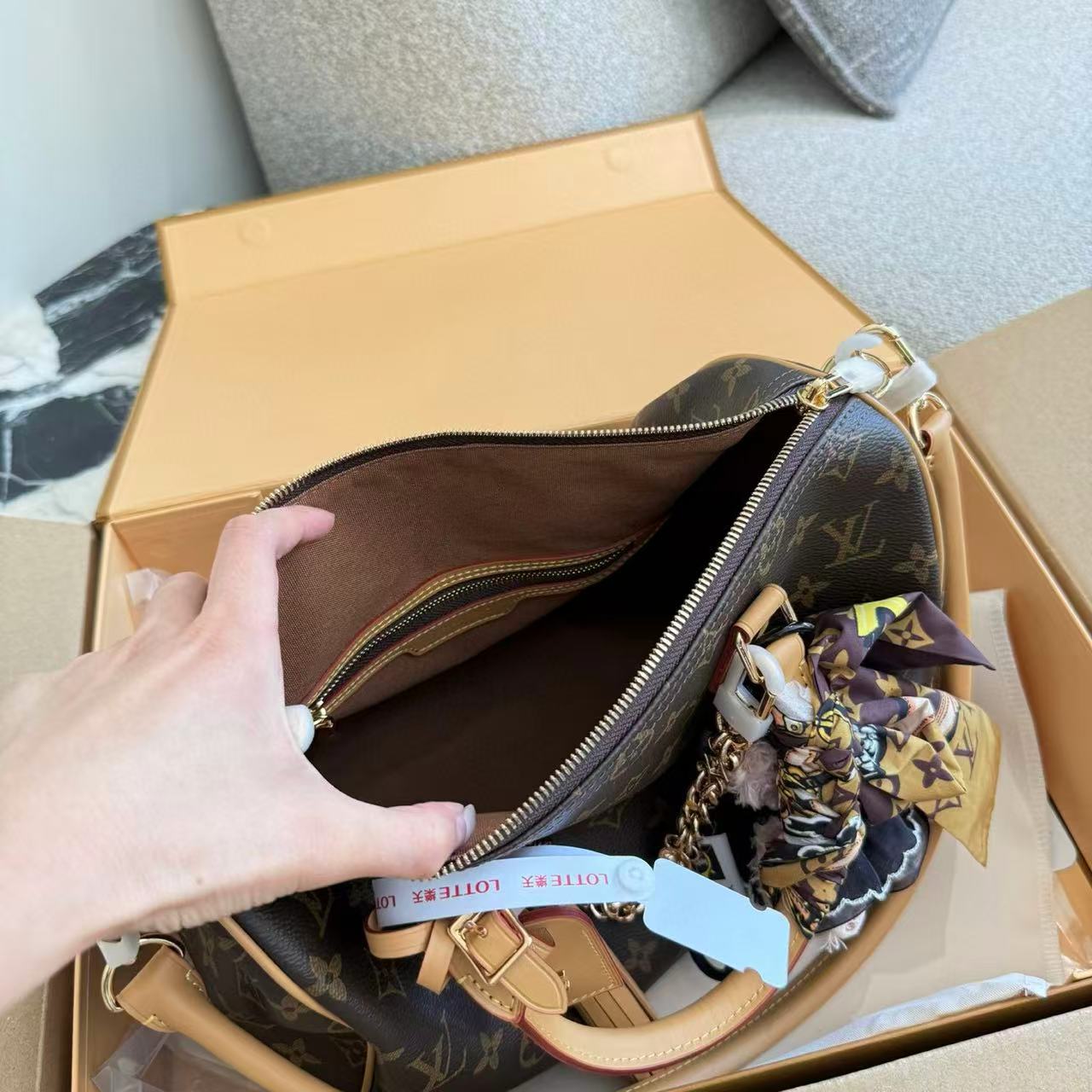 LV speedy soft30 craftyハンドバッグ【50％割引+送料無料】