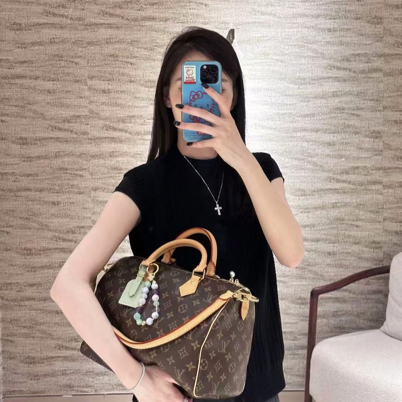 LV speedy soft30 craftyハンドバッグ【50％割引+送料無料】