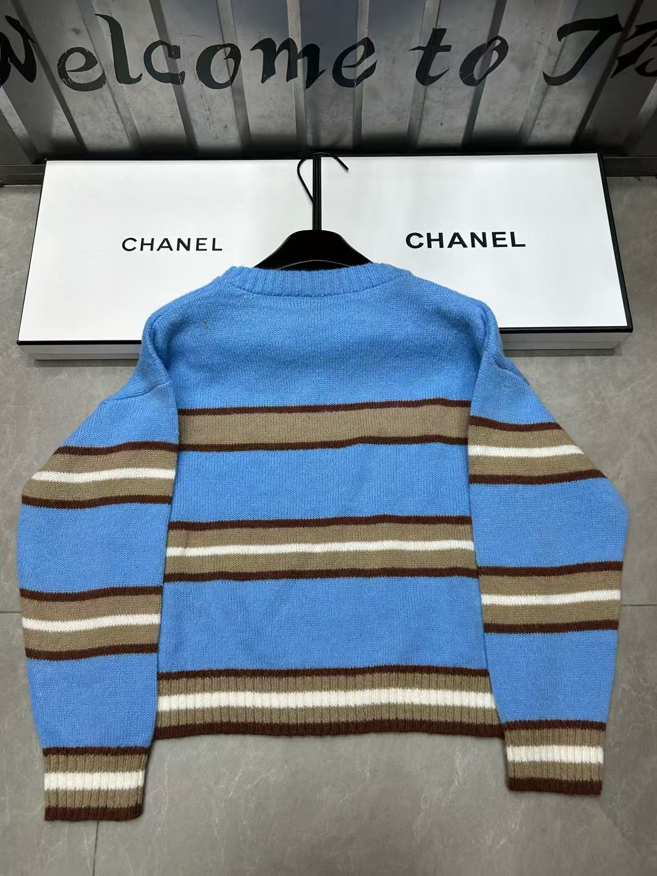 DI0R 五芒星カラーブロックセーター【50％割引+送料無料】