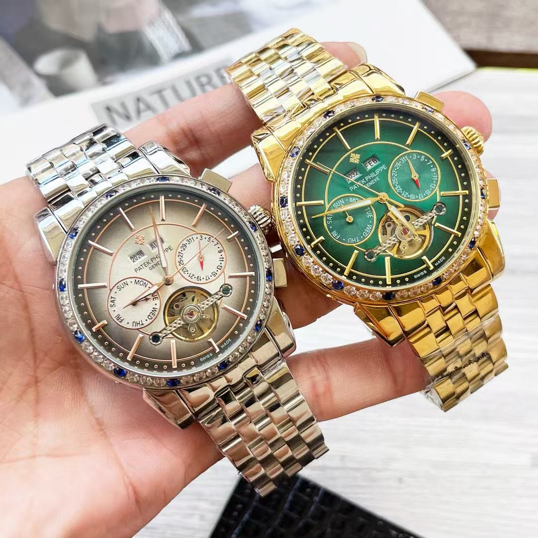 R0LEX フルオートマチック メカニカル メンズ スチールストラップ ウォッチ【50％割引+送料無料】