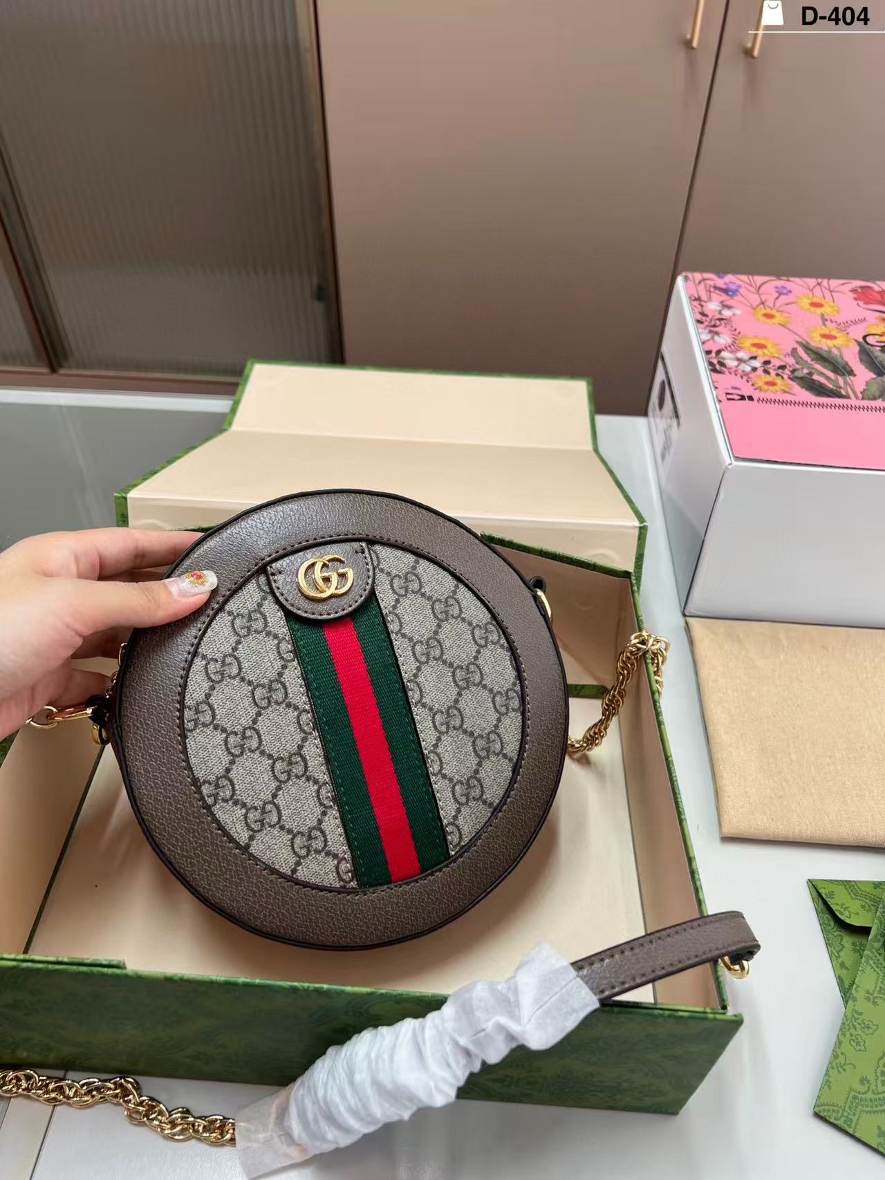 GUCC1 ラウンドチェーンバッグ【50％割引+送料無料】