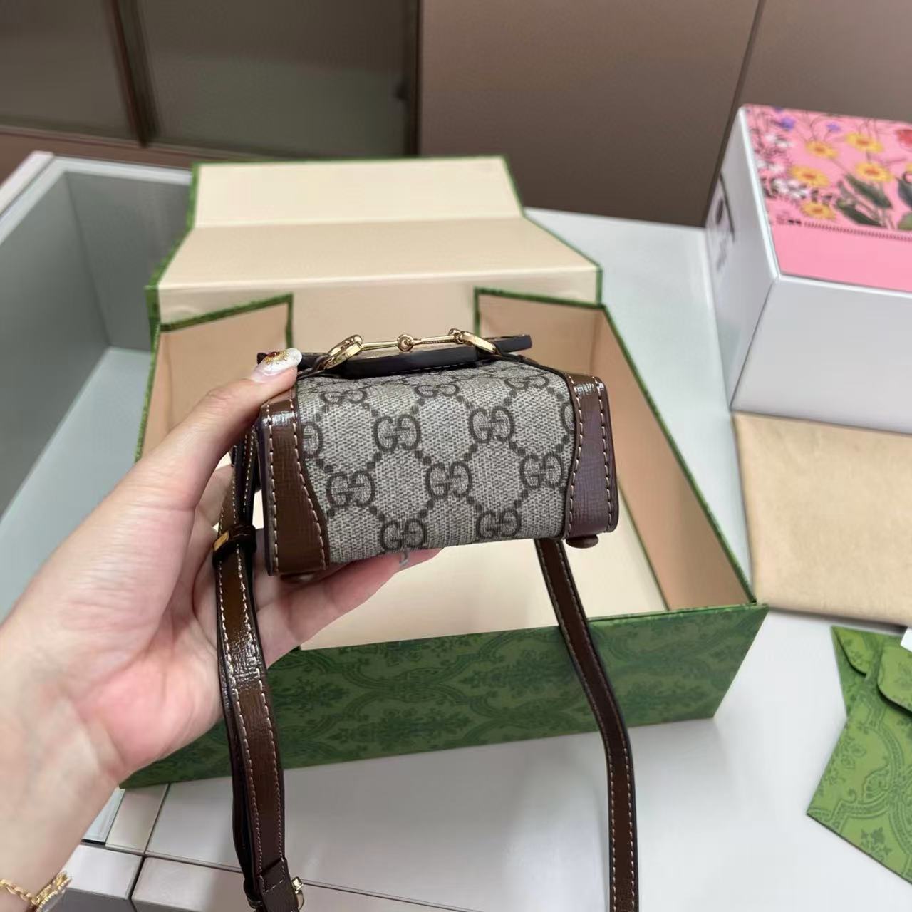 GUCC1 ジャカード モバイルフォンバッグ【50％割引+送料無料】