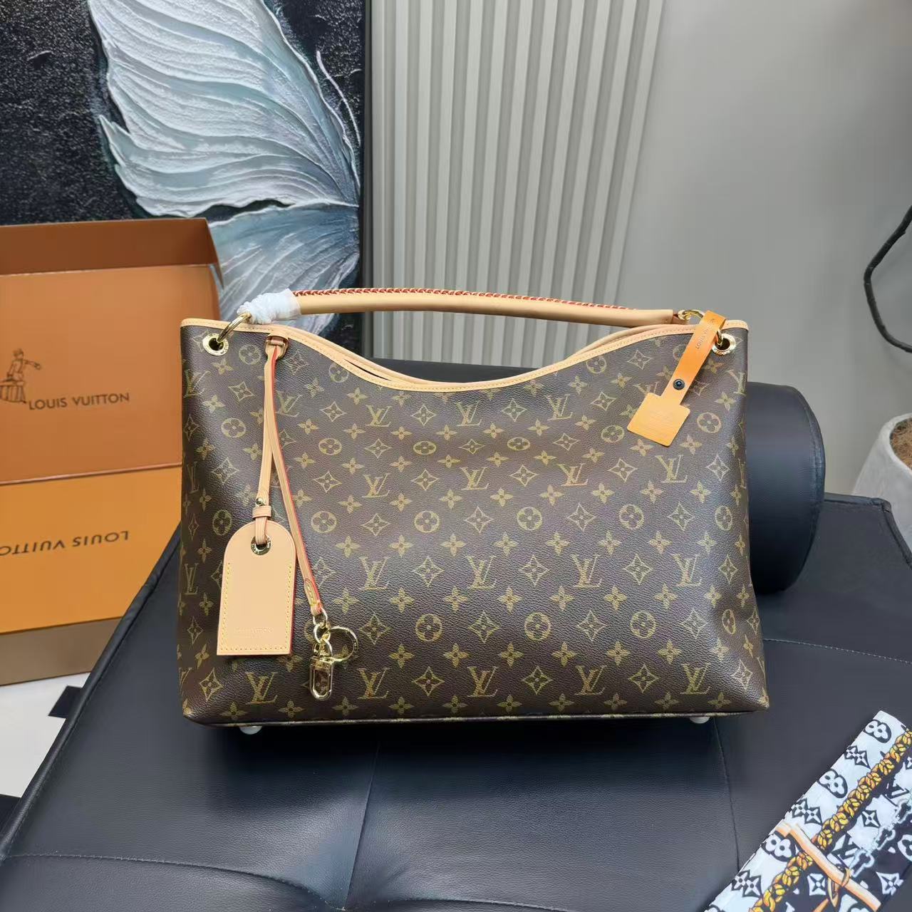 LVモノグラムトートバッグ【50％割引+送料無料】