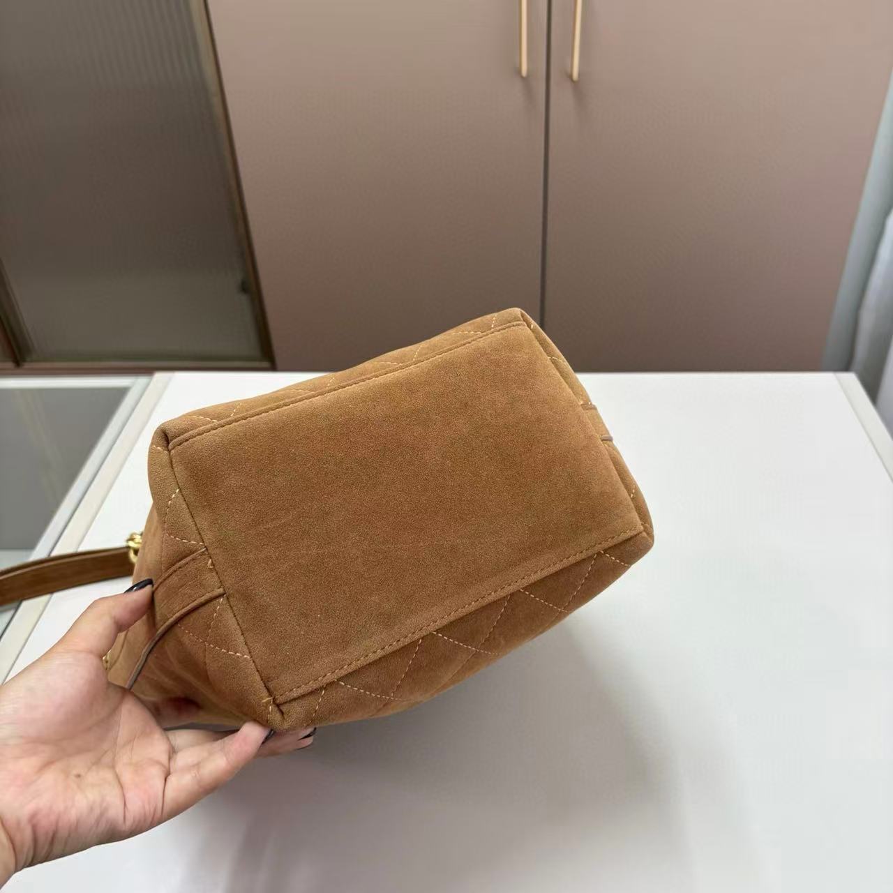 CHANE1 ディアスキン バケットバッグ【50%割引+送料無料】