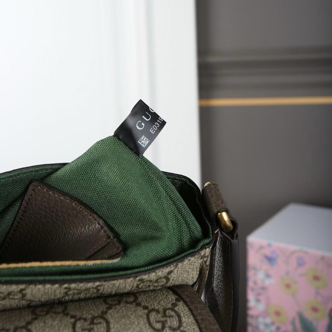 GUCC1 ジャカード クロスボディバッグ【50%割引+送料無料】