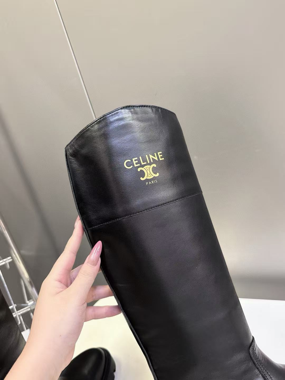 CEL1NEの高品質凱旋門ハイブーツ【50%割引+送料無料】