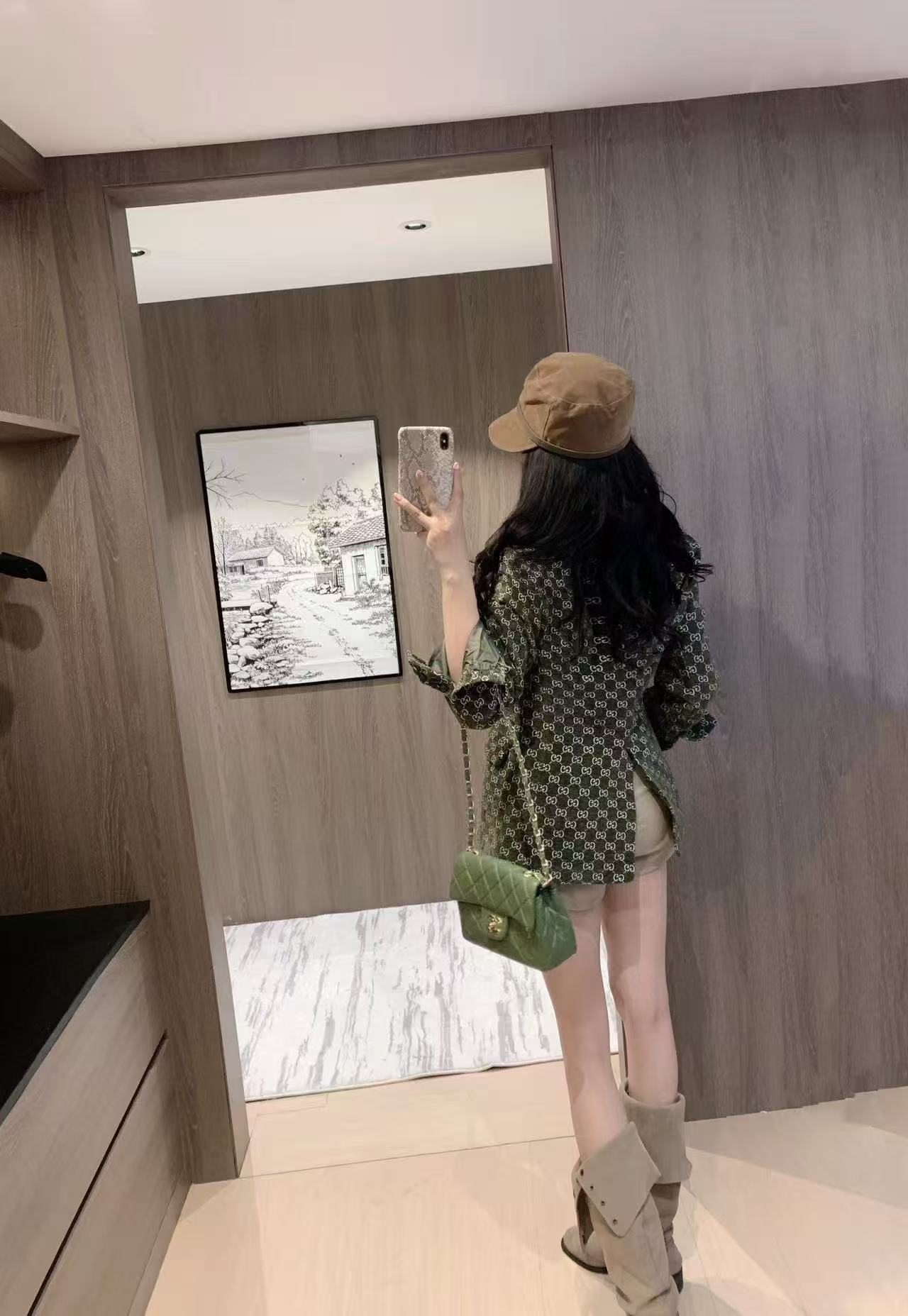 GUCC1 ジャカード スーツジャケット【50%割引+送料無料】