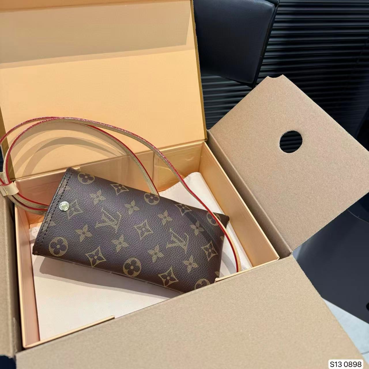 LVプリントのメガネバッグ【50％割引+送料無料】