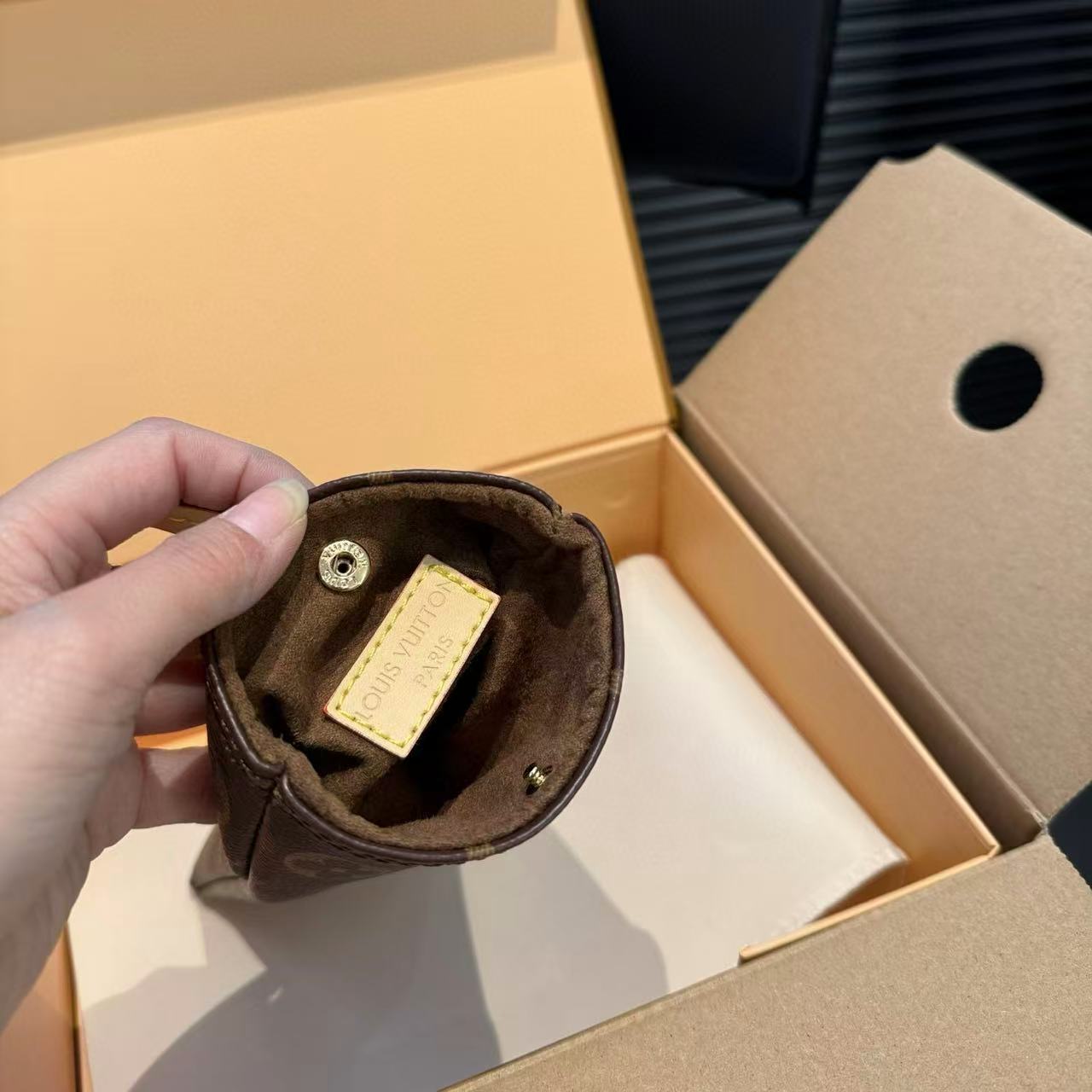 LVプリントのメガネバッグ【50％割引+送料無料】