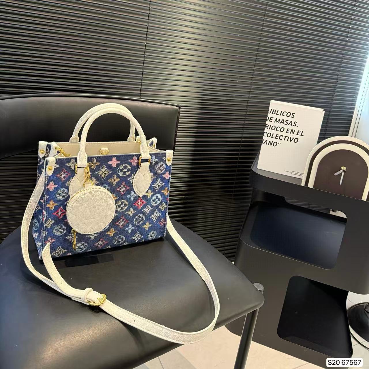 LVプリントハンドバッグ【50％割引+送料無料】